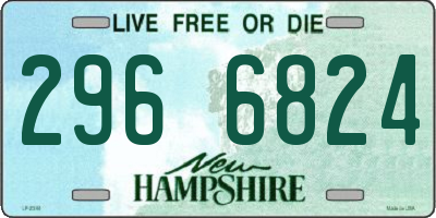 NH license plate 2966824