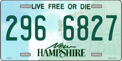 NH license plate 2966827