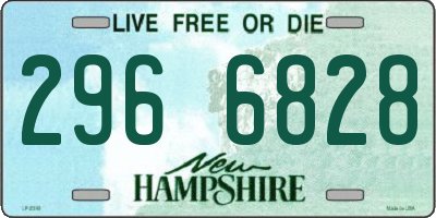 NH license plate 2966828