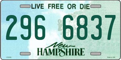 NH license plate 2966837