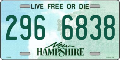 NH license plate 2966838