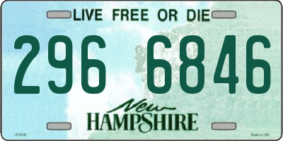 NH license plate 2966846