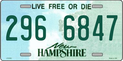 NH license plate 2966847