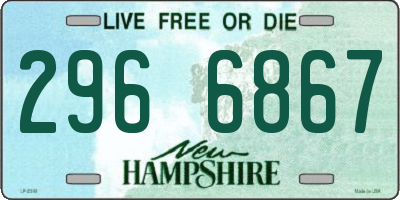 NH license plate 2966867