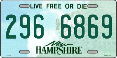 NH license plate 2966869