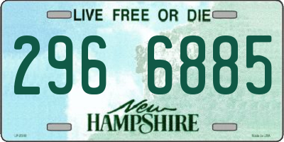 NH license plate 2966885