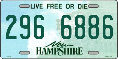 NH license plate 2966886