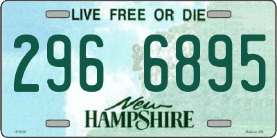 NH license plate 2966895