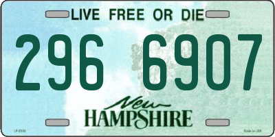 NH license plate 2966907