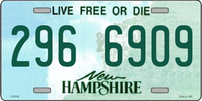 NH license plate 2966909