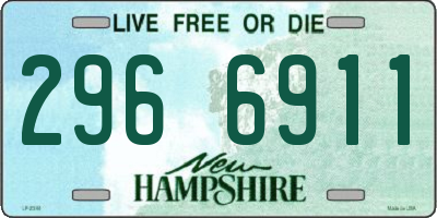 NH license plate 2966911