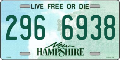 NH license plate 2966938