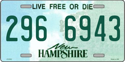 NH license plate 2966943