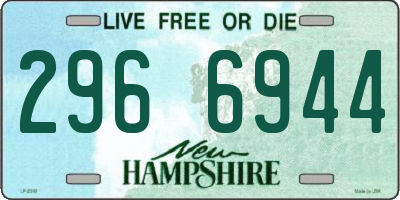 NH license plate 2966944