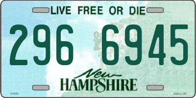 NH license plate 2966945