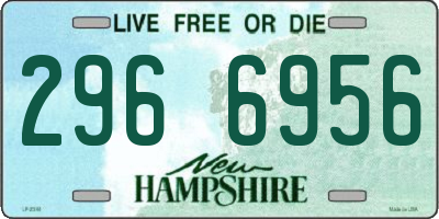 NH license plate 2966956