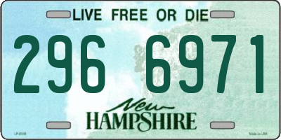 NH license plate 2966971