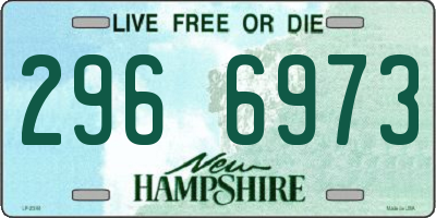 NH license plate 2966973