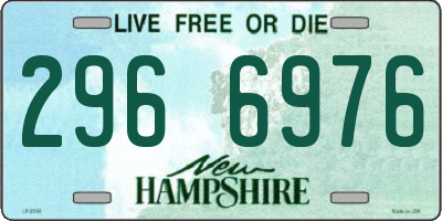 NH license plate 2966976