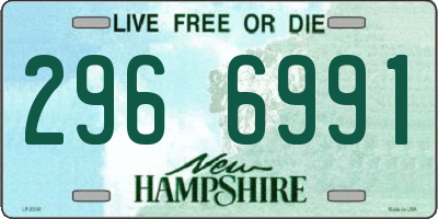 NH license plate 2966991