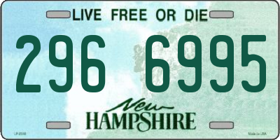 NH license plate 2966995