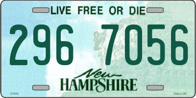 NH license plate 2967056