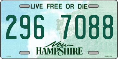 NH license plate 2967088