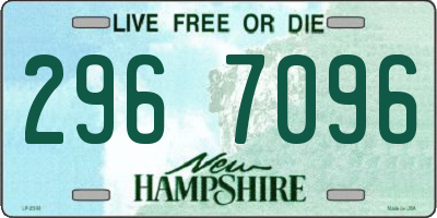 NH license plate 2967096