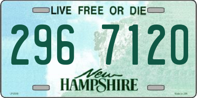 NH license plate 2967120