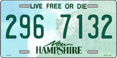 NH license plate 2967132