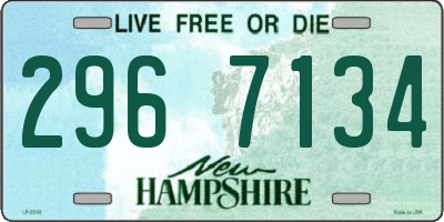 NH license plate 2967134