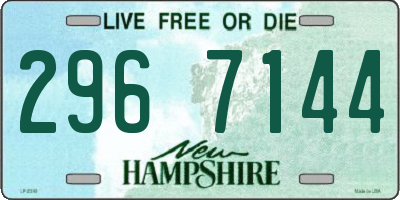 NH license plate 2967144