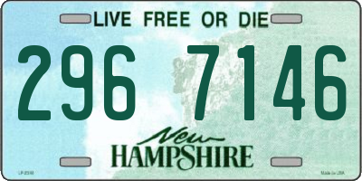 NH license plate 2967146