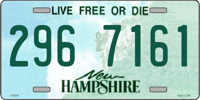 NH license plate 2967161