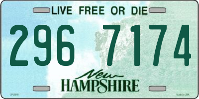 NH license plate 2967174