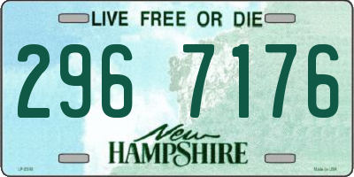 NH license plate 2967176