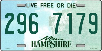 NH license plate 2967179