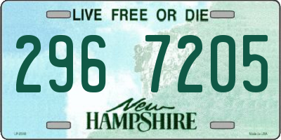 NH license plate 2967205
