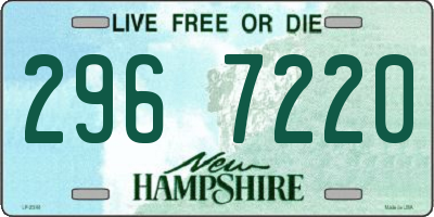 NH license plate 2967220