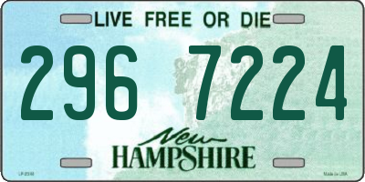 NH license plate 2967224