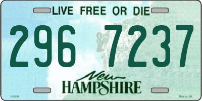 NH license plate 2967237