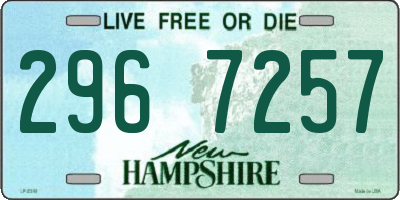 NH license plate 2967257