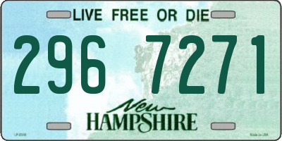 NH license plate 2967271