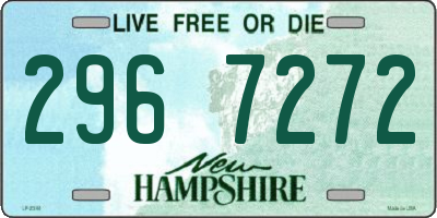 NH license plate 2967272