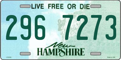 NH license plate 2967273