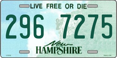 NH license plate 2967275