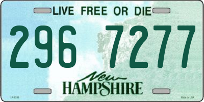 NH license plate 2967277