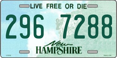 NH license plate 2967288