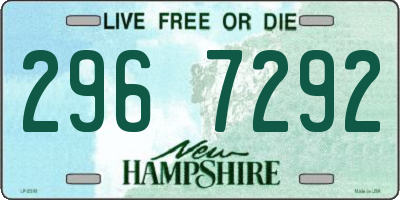 NH license plate 2967292