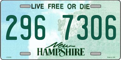 NH license plate 2967306